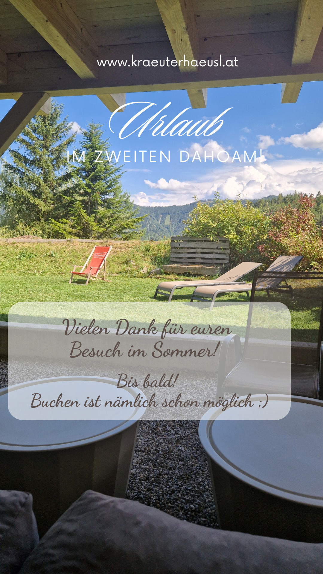 STORY KH - Vielen Dank für euren Besuch und bis bald
